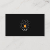 Guide de mentor spirituel | Carte de visite d'info (Dos)