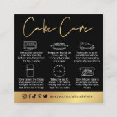 Guide de prise en charge Carte de logo Black & Gol (Devant)