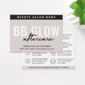 Guide de soins après BB Glow Soft Taupe Moderne (Bureau)