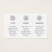 Guide de soins après épilation au Taupe Minimal (Dos)