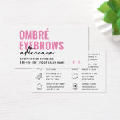 Guide de soins après ombre à paupières rose modern (Bureau)
