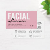 Guide de soins après un traitement facial moderne (Bureau)