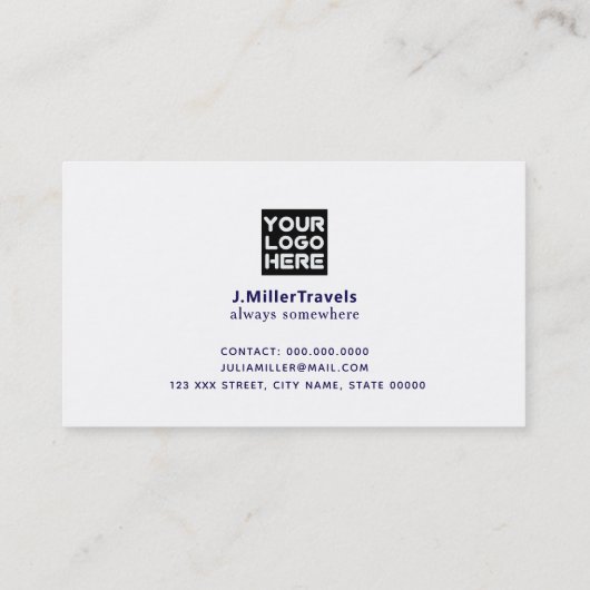 Guide d'excursions Carte bleue (Dos)