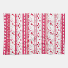 Guide Dog Tale Shepherd Patroon - Rood - Theedoek