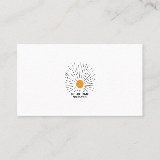 Guide du mentor spirituel | Carte de visite d'info (Dos)