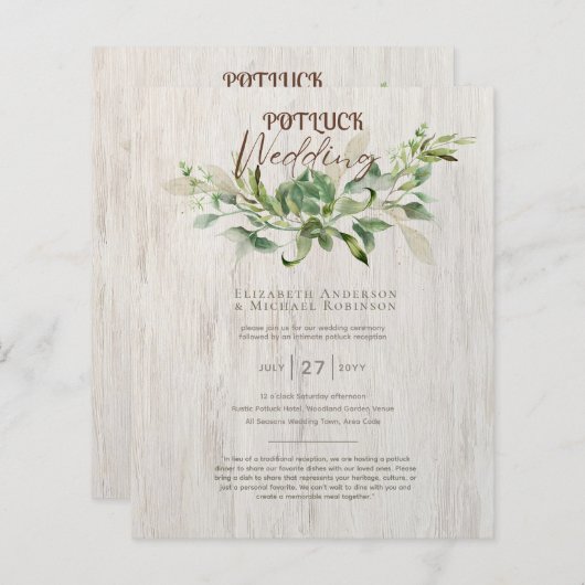 Guide du Modèle Rustique POTLUCK (Devant / Derrière)