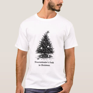 Guide du procrastinateur T-Shirt de Noël