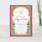 Guide du programme de cérémonie des Mariages indie (Devant)