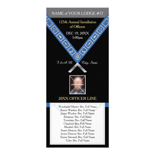 Guide du programme Freemason - Installation des of (Devant)