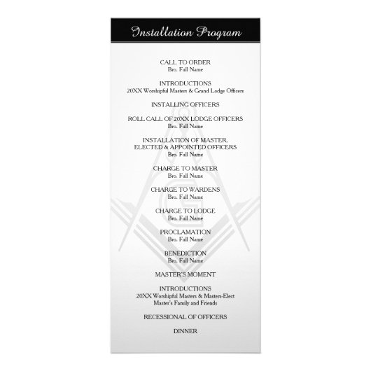 Guide du programme Freemason - Installation des of (Dos)
