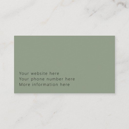 Guide extérieur personnalisé Cartes de visite - Ve (Dos)