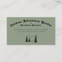 Guide extérieur personnalisé Cartes de visite - Ve