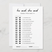 Guide moderne Qui Fête des mariées Carte de jeu (Devant)