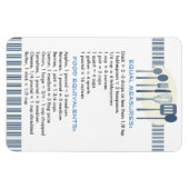 Guide pratique de cuisine pour recettes Magnet (Horizontal)