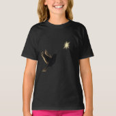 Guided by Light – Silhouette Bird and Star T-shirt (Voorkant)