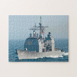 GUIDED-MISSILE CRUISER - CG-60 (11x14 INCH) Legpuzzel