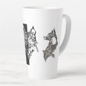 Guides animaux Latte Mug (Angle droit)