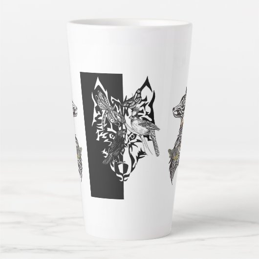 Guides animaux Latte Mug (Devant)