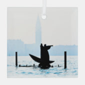 GUIDING HAND Glass Ornament (Achterkant)