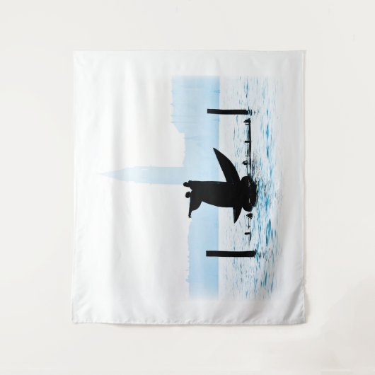 GUIDING-HOOGTE — Grote tapijten Wandkleed (Voorkant)