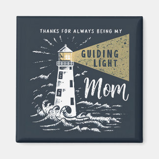 Guiding Light - Moederdag Vuurtorenmagneet Magneet