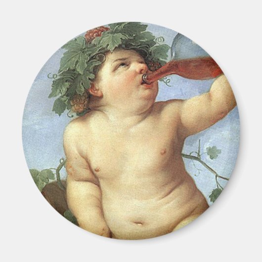 Guido Reni - Bacchus Magneet (Voorkant)