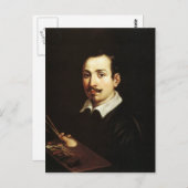 Guido Reni - Self Portret Briefkaart (Voorkant / Achterkant)