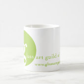 Guilde en verre d'art de tasse de café de l'Utah (Centre)