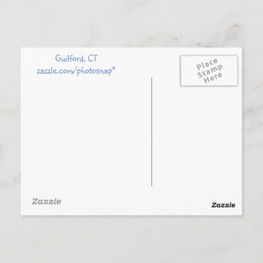 Guilford Sur La Carte Green Post (Dos)