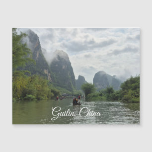 Guilin, China Magnetische Kaart