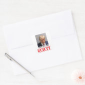 Guiliteit Vierkante Sticker (Envelop)