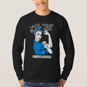Guillain Barre Syndrome Warrior Onbreekbare waren T-shirt