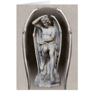 Guillaume Geefs Lucifer CC0287 Folded Card