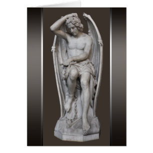 Guillaume Geefs Lucifer sculpture CC0930 Carte