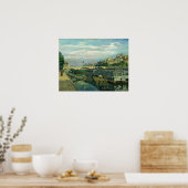 Guillaumin - de brug van Louis Philippe Poster (Keuken)