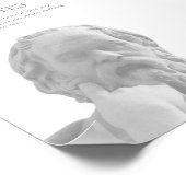 Guillemet inspirant Socrates personnalisé Poster (Coin)