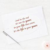 Guillemets et phrases inspirantes autocollants de (Enveloppe)