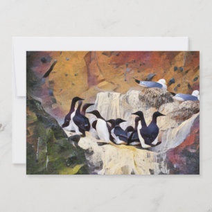 Guillemots Art Feestdagenkaart
