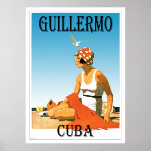 Guillermo Cuba  jaren 20 Poster