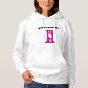 Guillotine rose Chop Le Patriarcat Sweat - shirt à