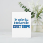 Guilt Trips Briefkaart (Staand voorkant)