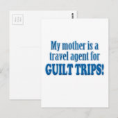 Guilt Trips Briefkaart (Voorkant / Achterkant)