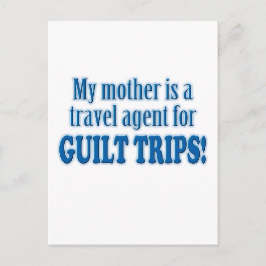 Guilt Trips Briefkaart (Voorkant)