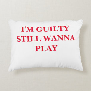 GUILTY Accent Pillow Kussen