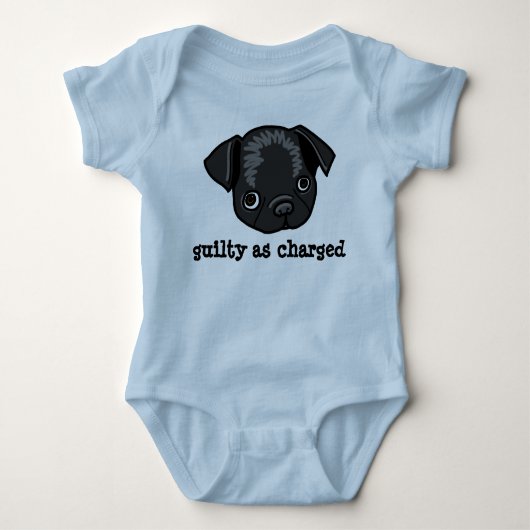 Guilty as Charged (ontwerp voor jongens) Romper (Voorkant)