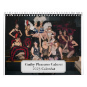 Guilty Pleasures Cabaret 2023 Calendrier (Protection)