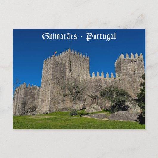 Guimaraes Castle Briefkaart (Voorkant)