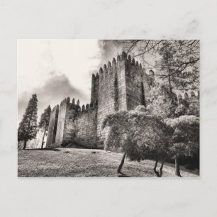 Guimaraes Castle in Portugal Briefkaart