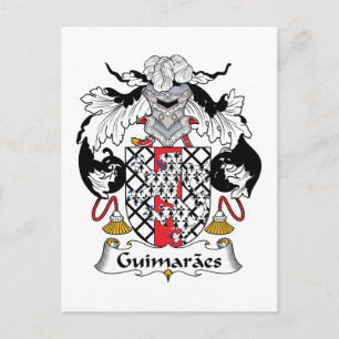 Guimaraes Family Crest Briefkaart