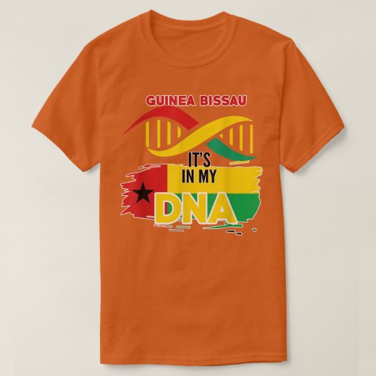 guinea bissau in my Blood  T-shirt (Design voorkant)